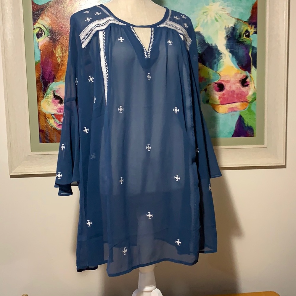 Cy fashion dress tunic or bathing suit cover 😉